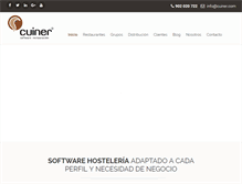 Tablet Screenshot of cuiner.com