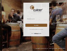 Tablet Screenshot of cuiner.net
